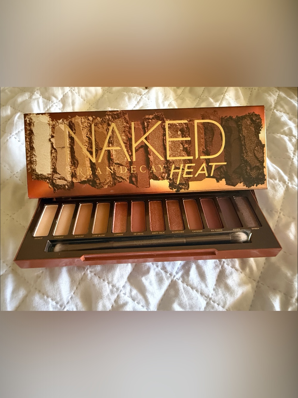 Urban Decay Eyeshadow Palette — Copper, Brown & Orange Tones